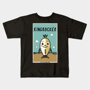 king sardine cartoon Kids T-Shirt